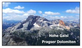 Hohe Gaisl Pragser Dolomiten