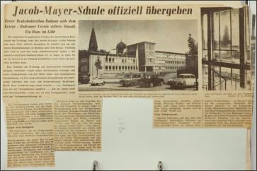 Jacob-Mayer-Schule offiziell übergeben