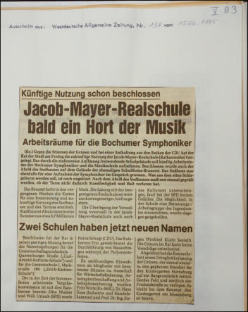 Künftige Nutzung beschlossen