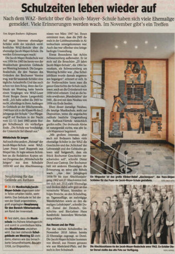 WAZ Bochum 31.01.2018